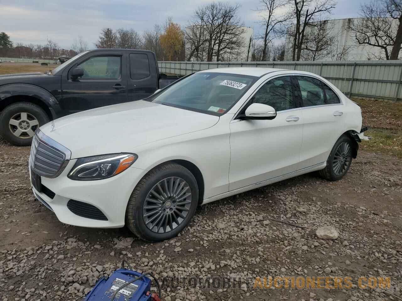 55SWF4KBXFU018870 MERCEDES-BENZ C-CLASS 2015