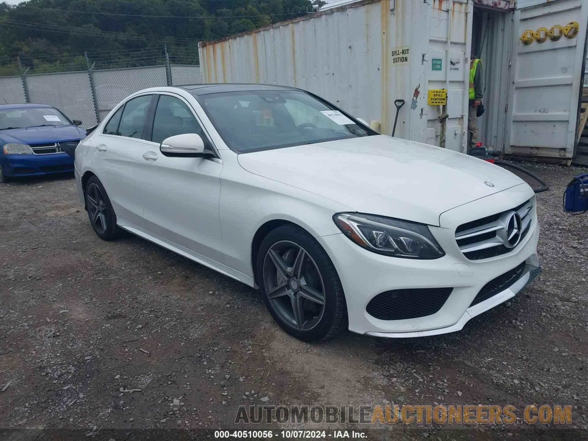 55SWF4KBXFU019260 MERCEDES-BENZ C 300 2015