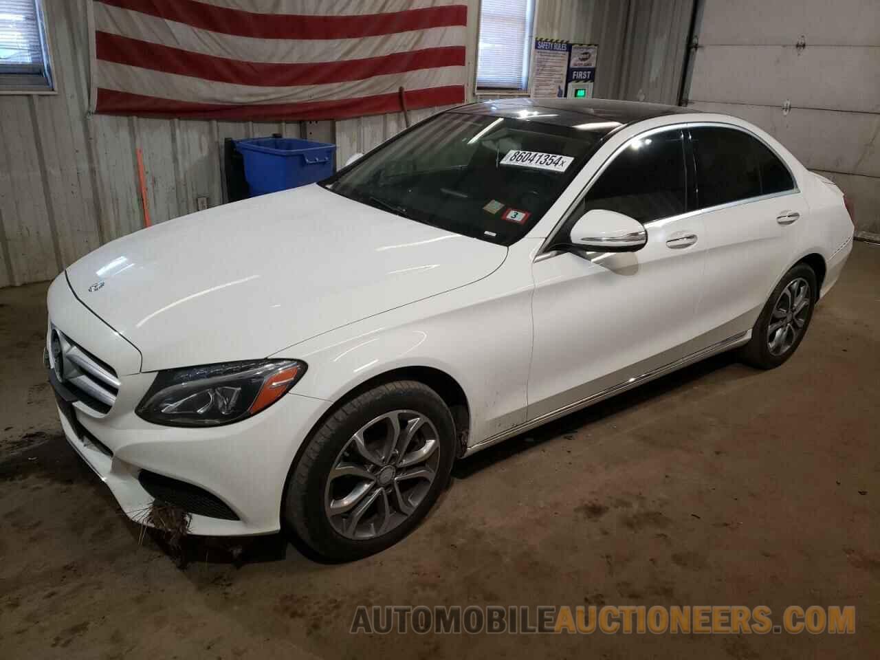 55SWF4KBXFU019498 MERCEDES-BENZ C-CLASS 2015