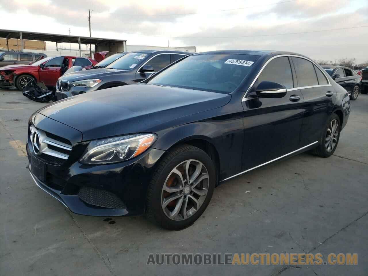 55SWF4KBXFU022093 MERCEDES-BENZ C-CLASS 2015