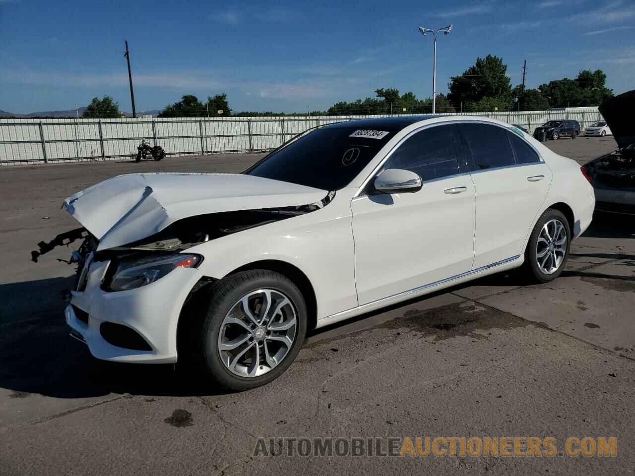 55SWF4KBXFU023860 MERCEDES-BENZ C-CLASS 2015