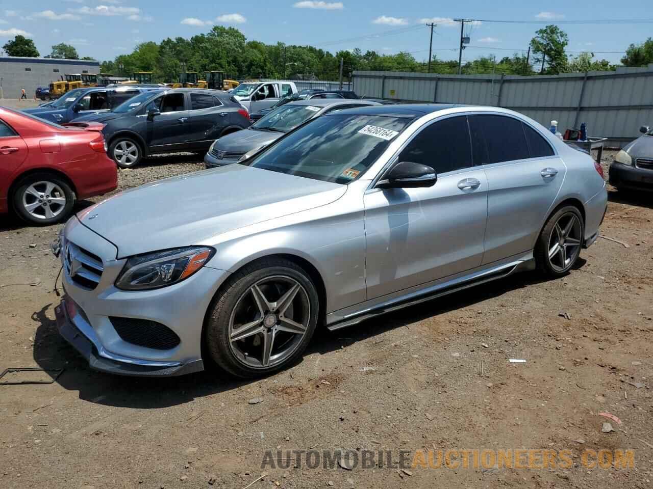 55SWF4KBXFU024247 MERCEDES-BENZ C-CLASS 2015