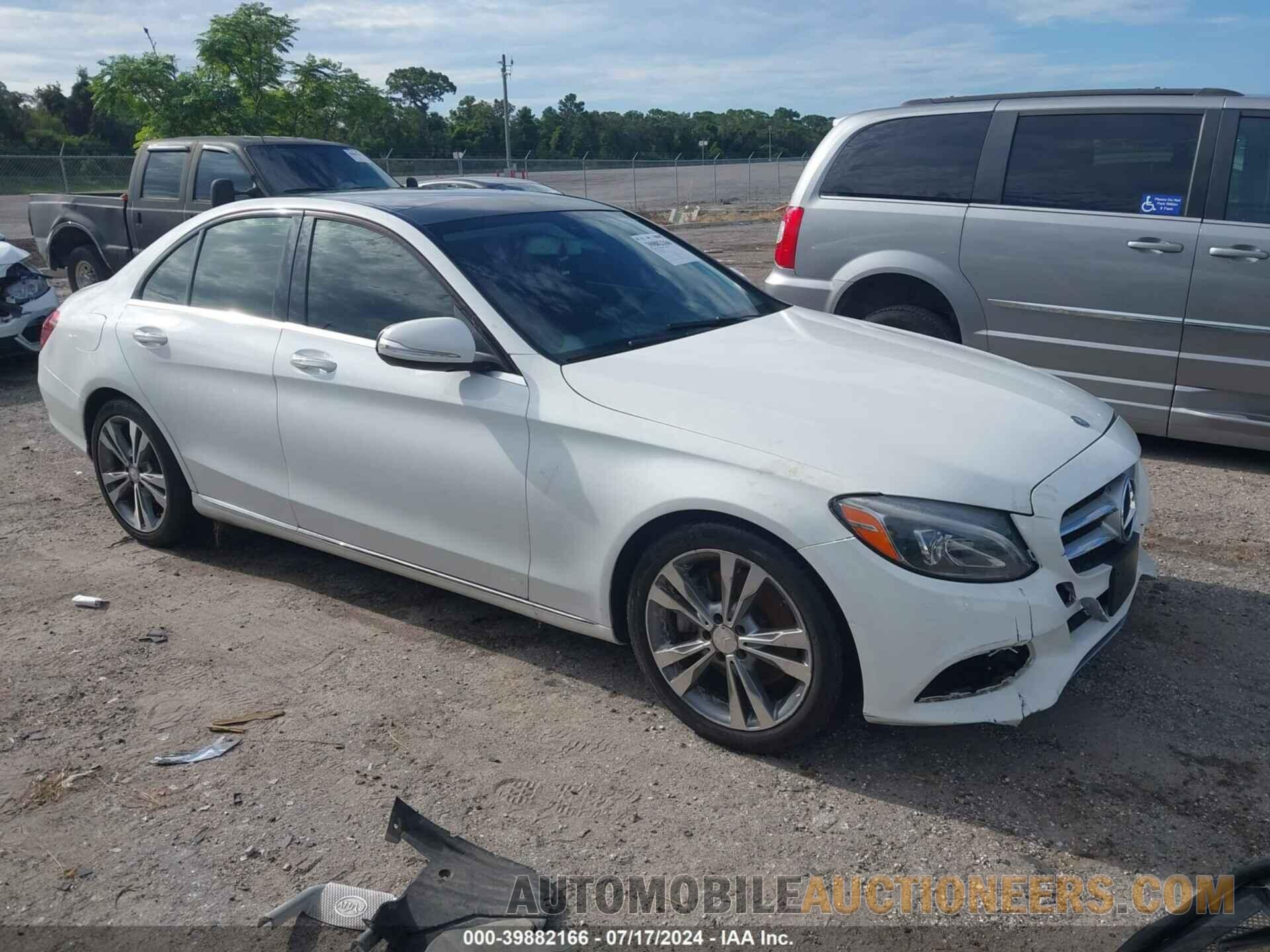 55SWF4KBXFU026614 MERCEDES-BENZ C 2015