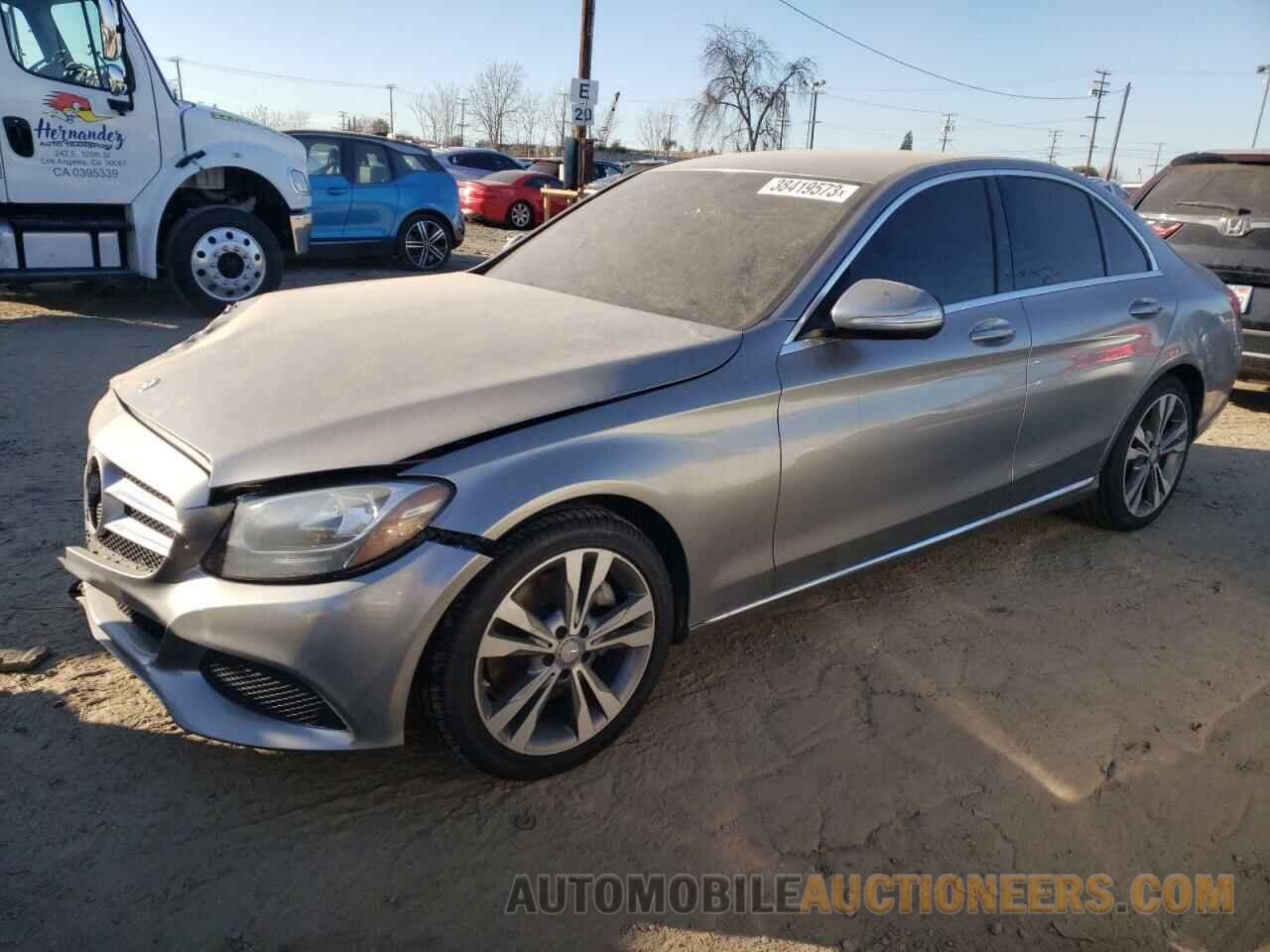 55SWF4KBXFU027116 MERCEDES-BENZ C-CLASS 2015