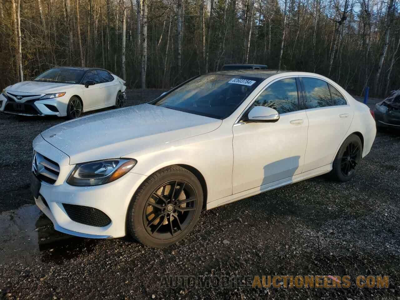 55SWF4KBXFU027195 MERCEDES-BENZ C-CLASS 2015