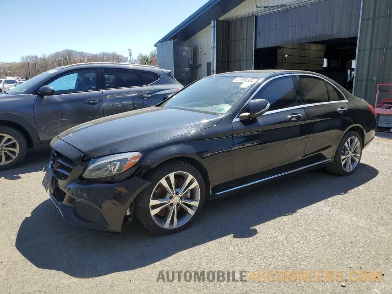 55SWF4KBXFU027276 MERCEDES-BENZ C-CLASS 2015