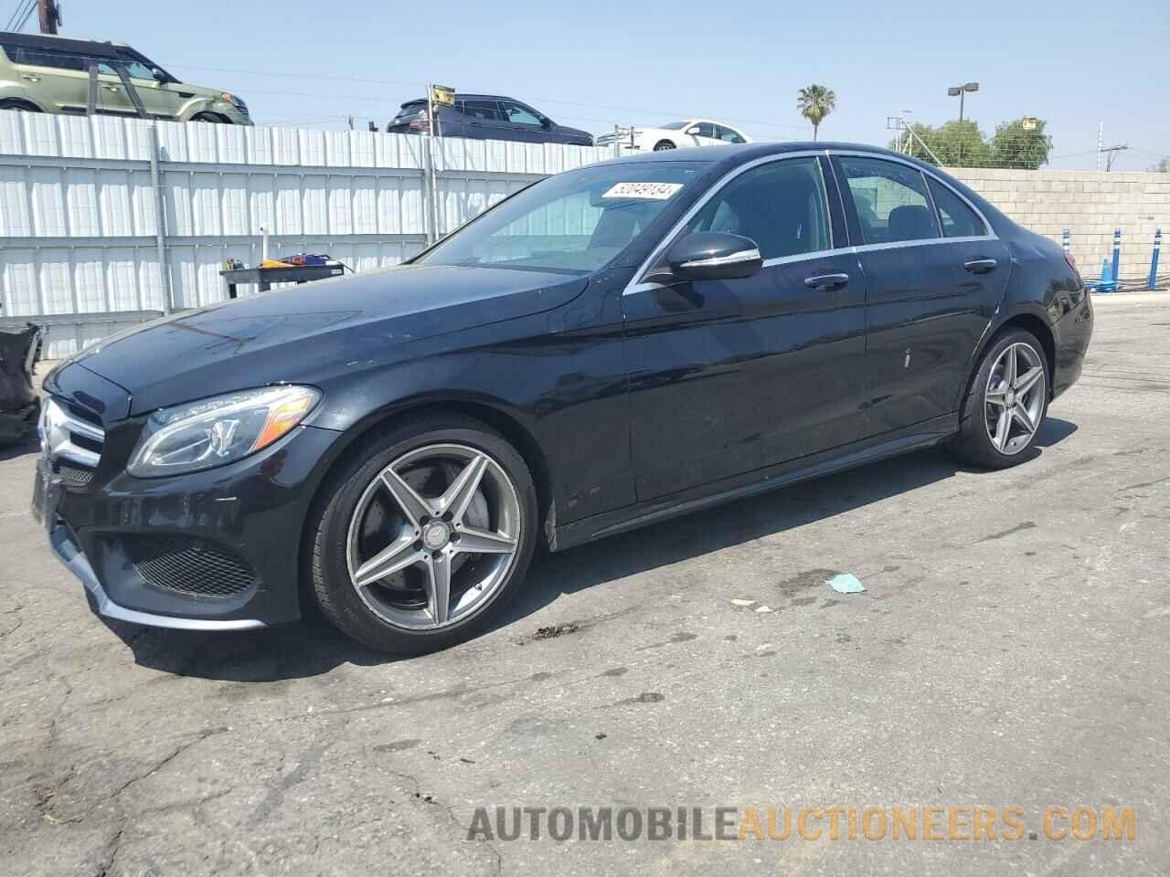 55SWF4KBXFU027505 MERCEDES-BENZ C-CLASS 2015