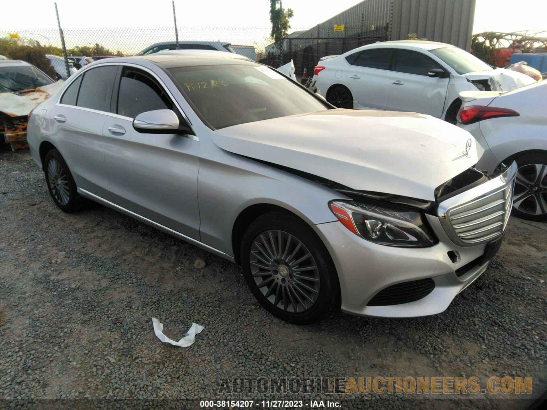 55SWF4KBXFU027617 MERCEDES-BENZ C 2015