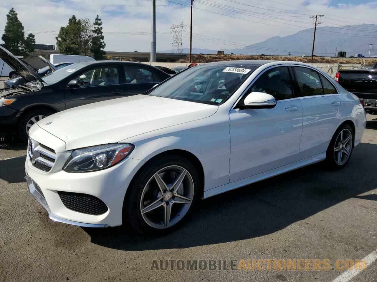 55SWF4KBXFU027830 MERCEDES-BENZ C-CLASS 2015