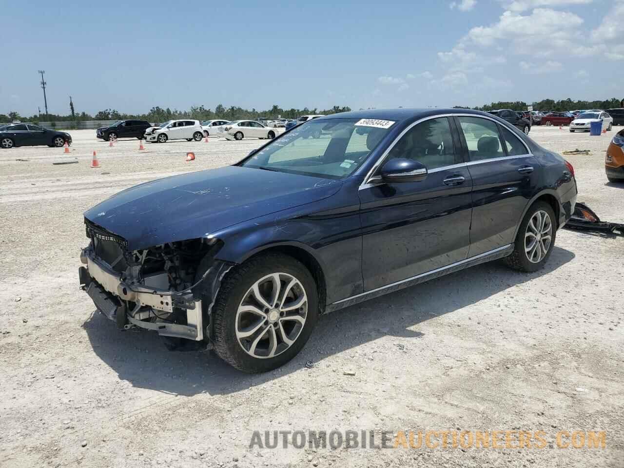 55SWF4KBXFU028136 MERCEDES-BENZ C-CLASS 2015