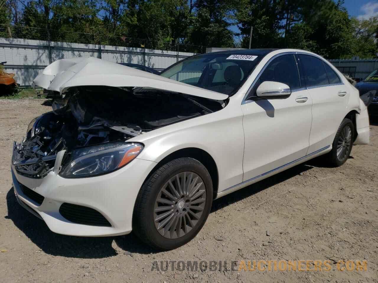 55SWF4KBXFU029092 MERCEDES-BENZ C-CLASS 2015