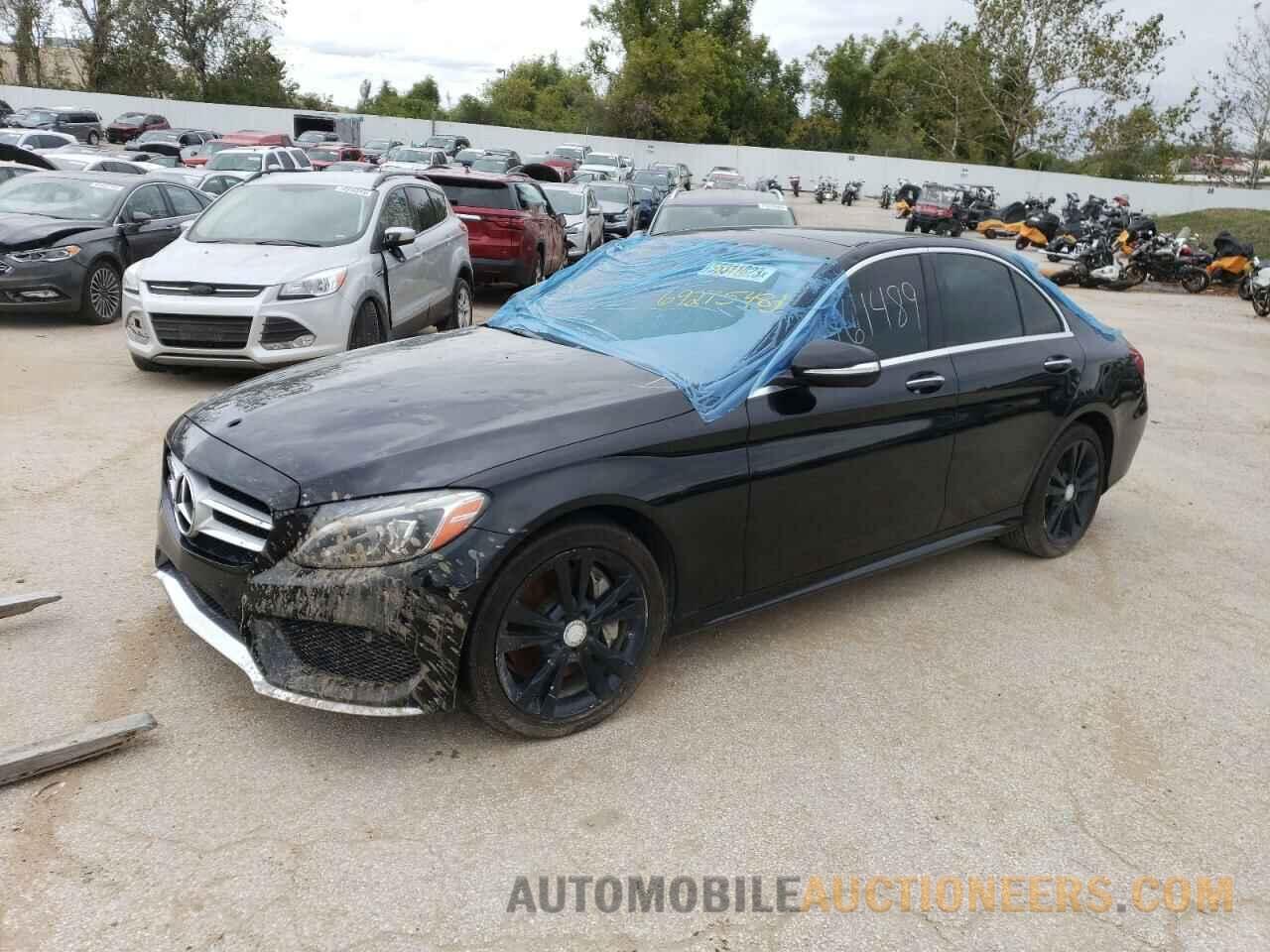 55SWF4KBXFU029156 MERCEDES-BENZ C-CLASS 2015