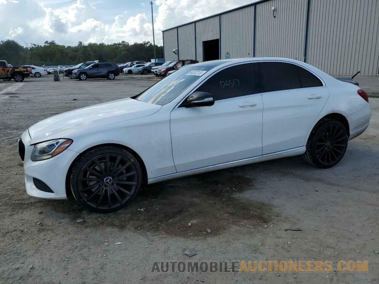 55SWF4KBXFU030744 MERCEDES-BENZ C-CLASS 2015