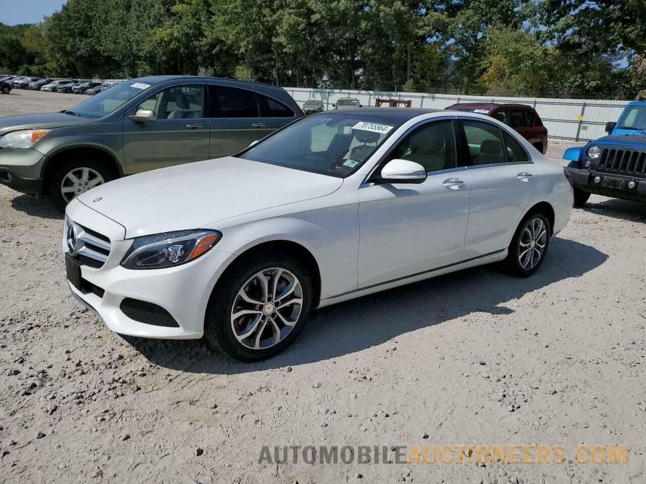 55SWF4KBXFU031537 MERCEDES-BENZ C-CLASS 2015