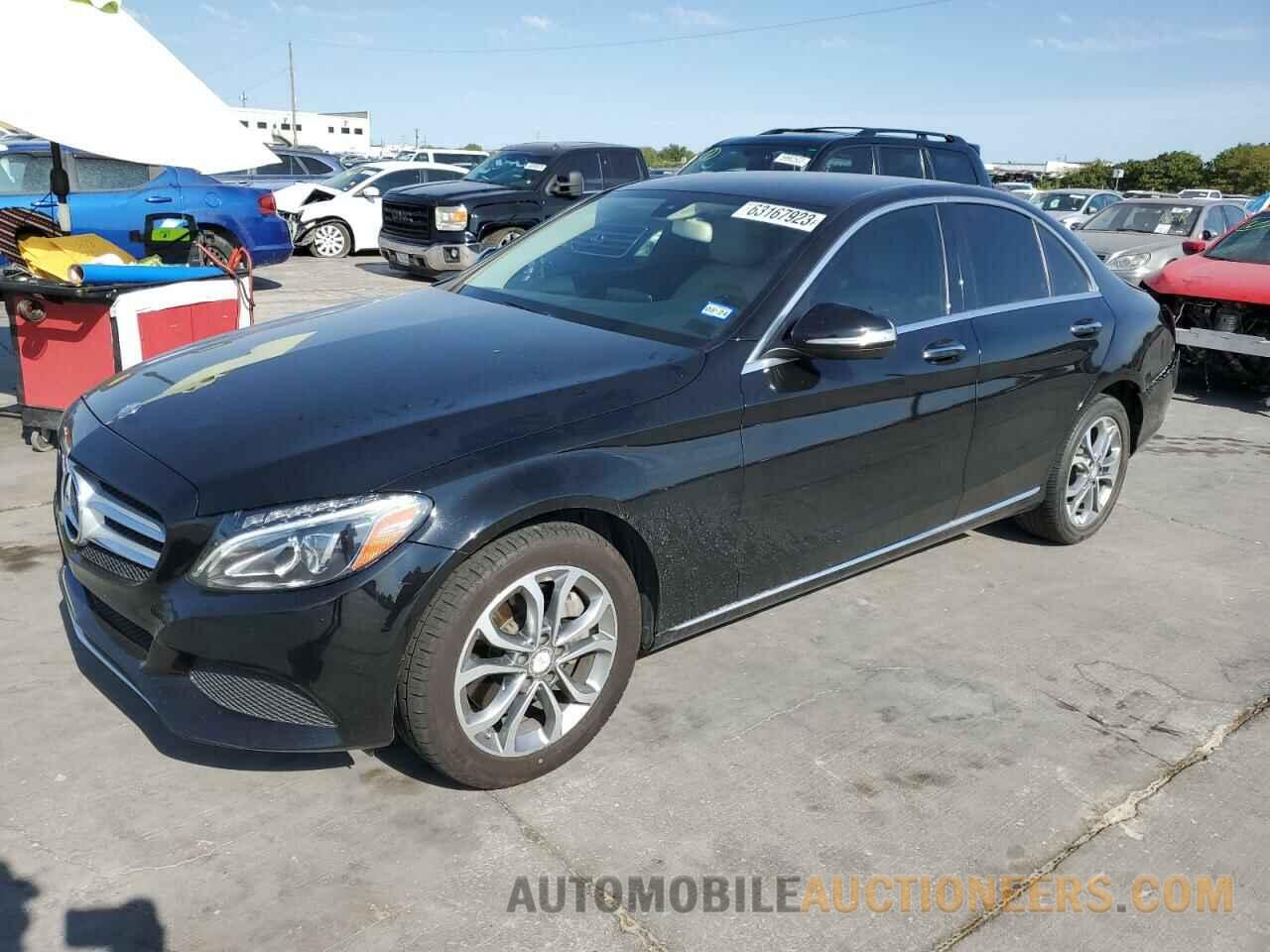 55SWF4KBXFU033255 MERCEDES-BENZ C-CLASS 2015