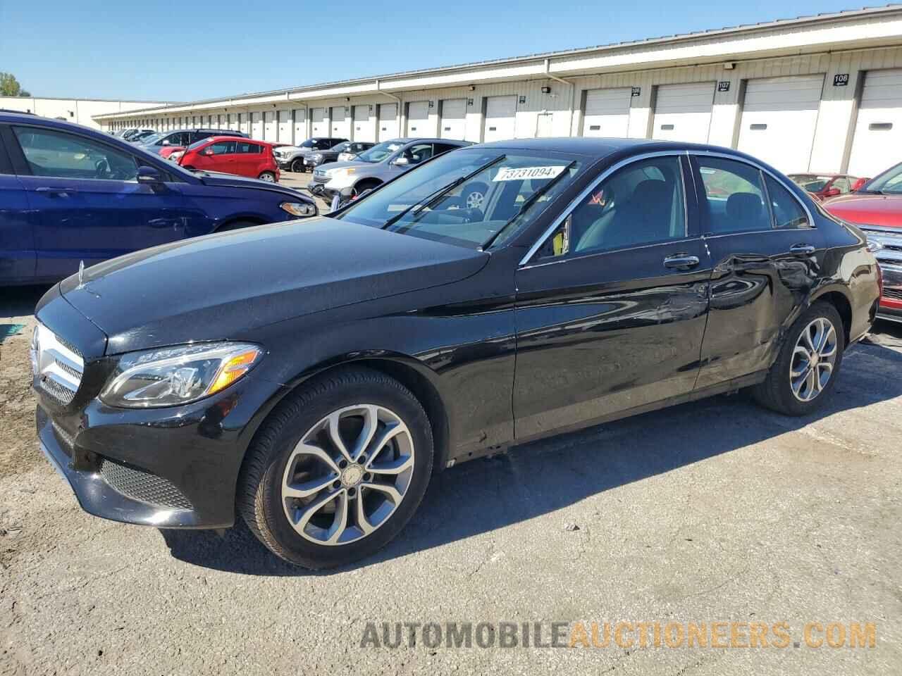 55SWF4KBXFU033286 MERCEDES-BENZ C-CLASS 2015