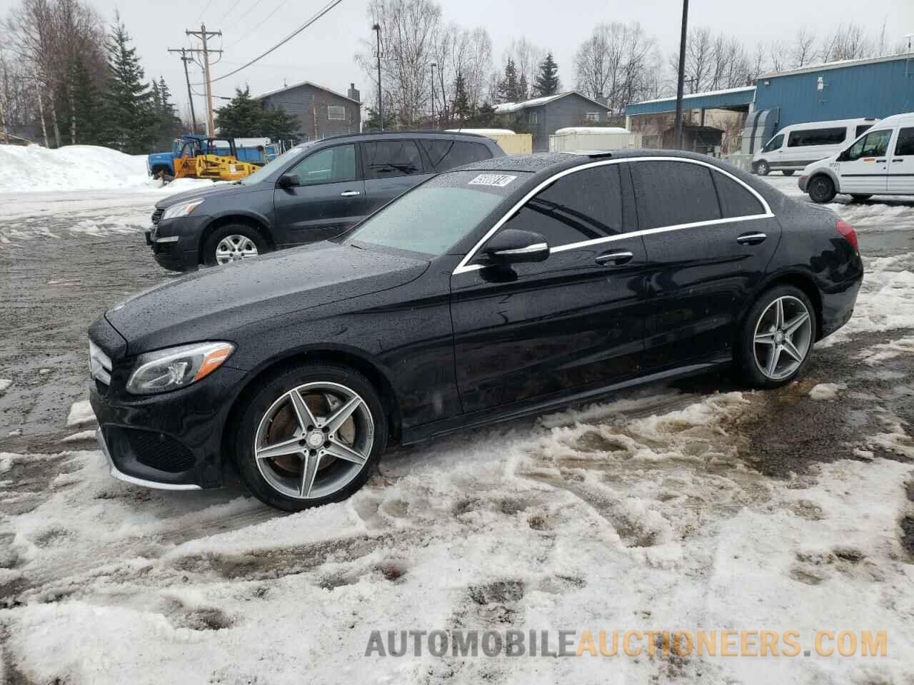 55SWF4KBXFU034325 MERCEDES-BENZ C-CLASS 2015