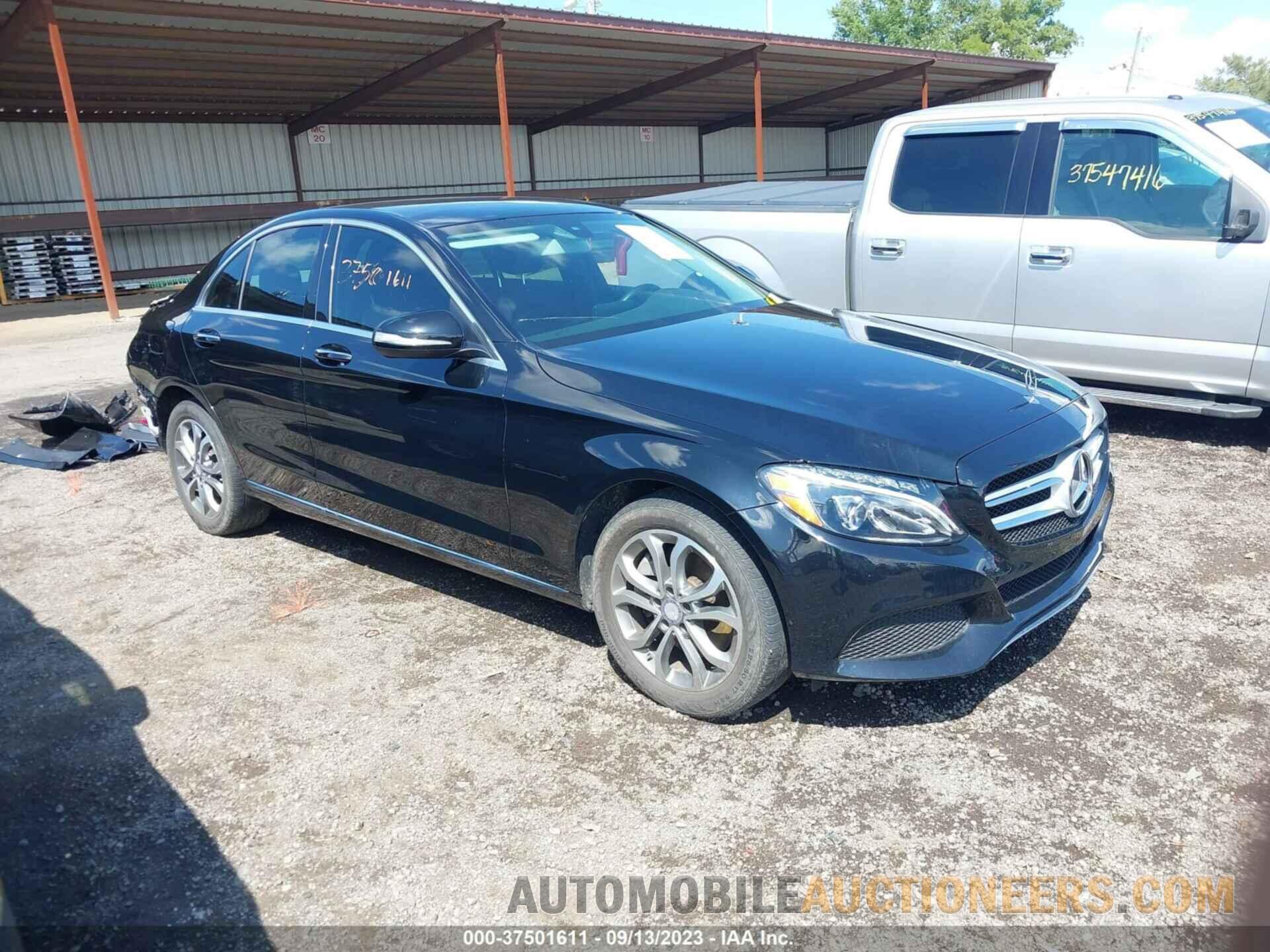 55SWF4KBXFU034616 MERCEDES-BENZ C-CLASS 2015