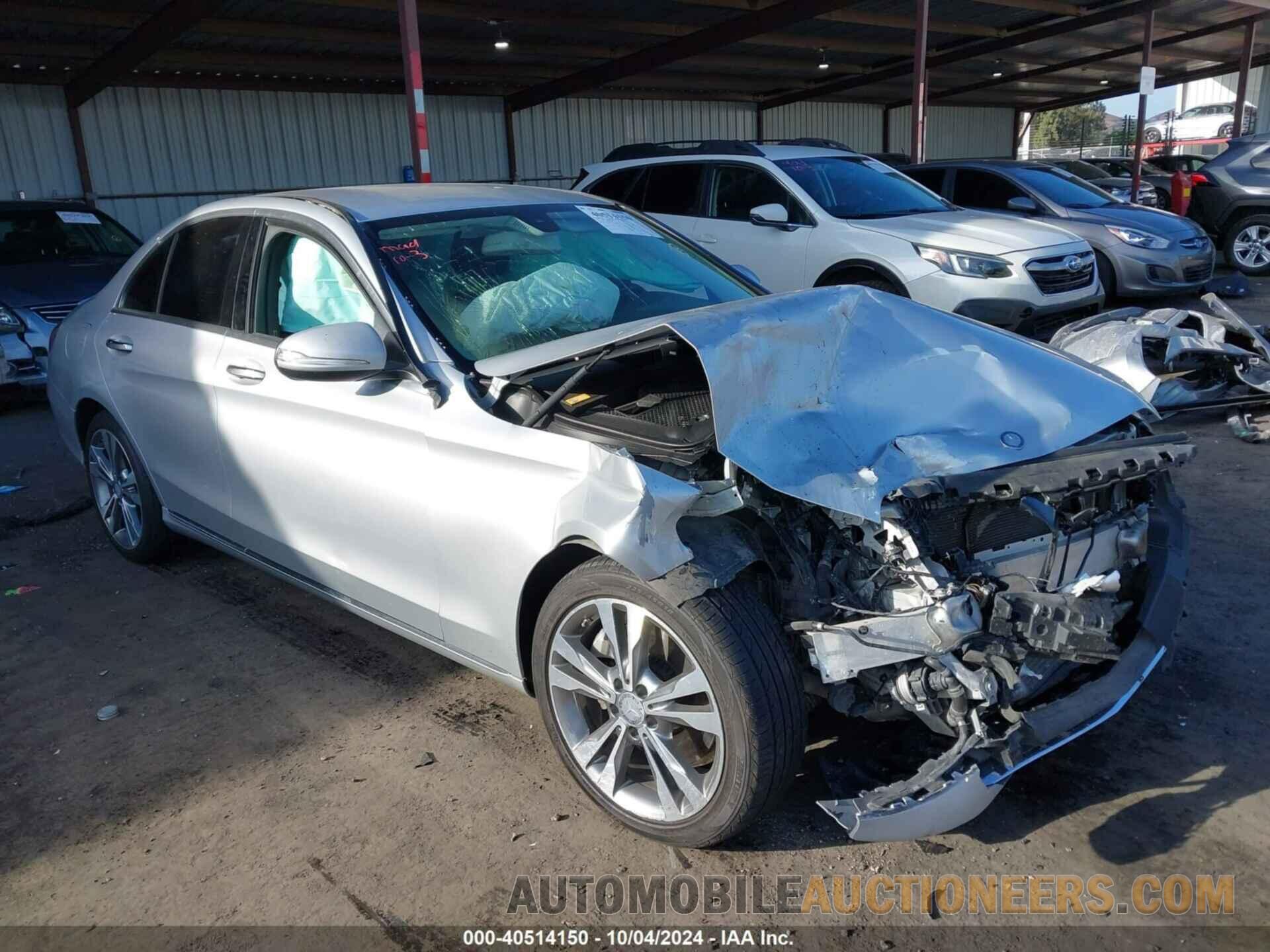 55SWF4KBXFU035961 MERCEDES-BENZ C 300 2015