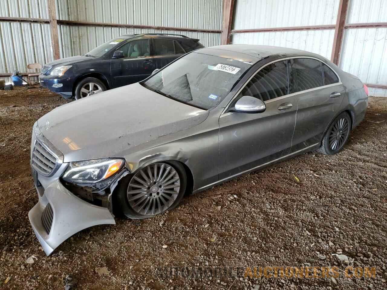 55SWF4KBXFU036415 MERCEDES-BENZ C-CLASS 2015