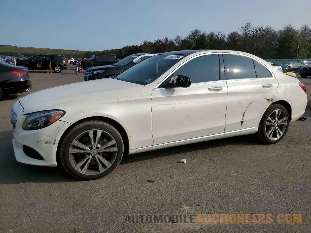 55SWF4KBXFU037354 MERCEDES-BENZ C-CLASS 2015