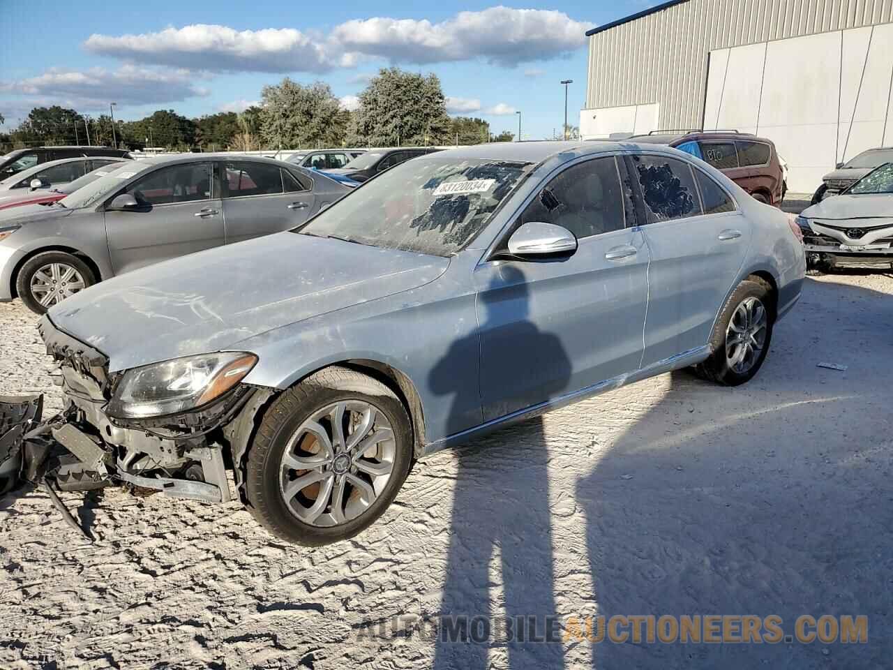 55SWF4KBXFU037550 MERCEDES-BENZ C-CLASS 2015