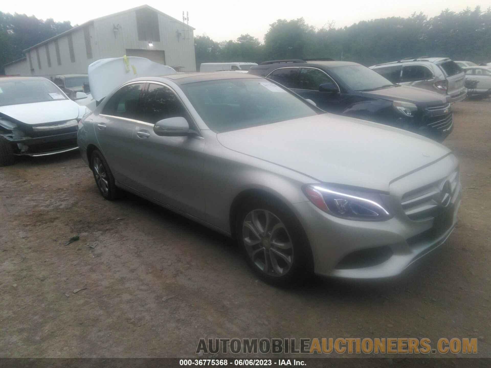 55SWF4KBXFU037855 MERCEDES-BENZ C-CLASS 2015