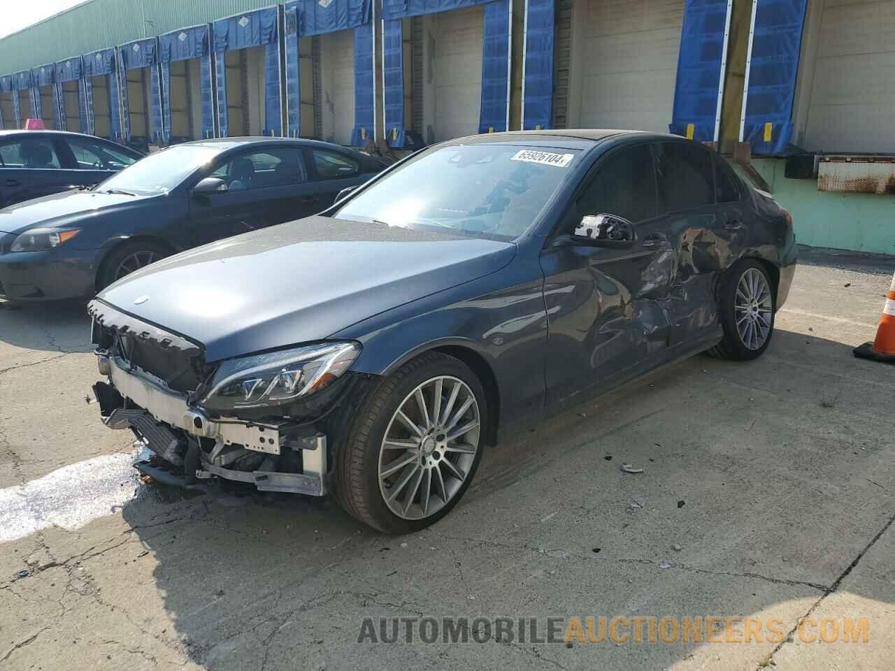 55SWF4KBXFU038908 MERCEDES-BENZ C-CLASS 2015