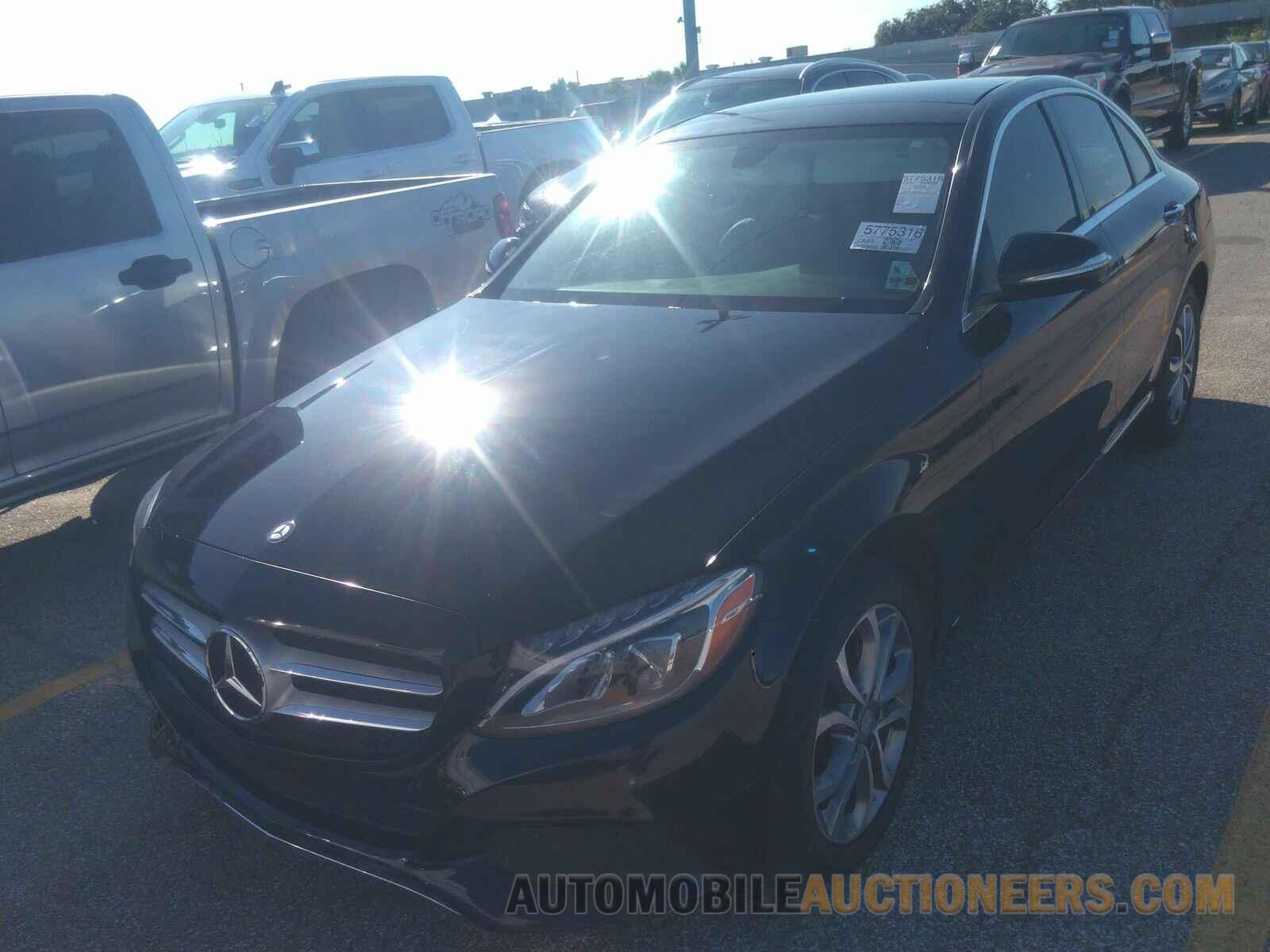 55SWF4KBXFU039539 Mercedes-Benz C-Class 2015