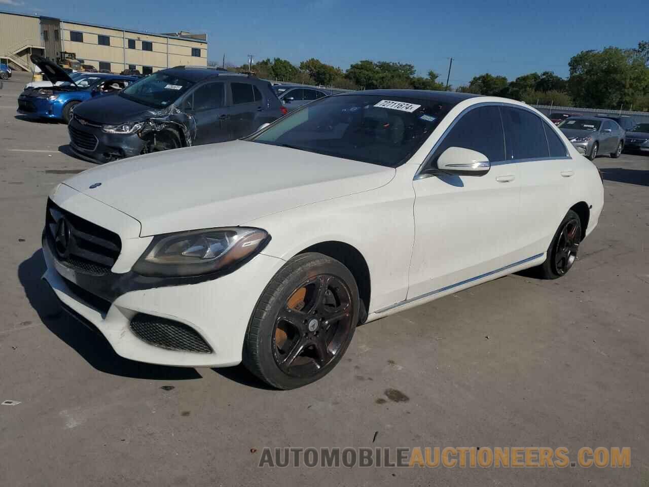 55SWF4KBXFU041047 MERCEDES-BENZ C-CLASS 2015