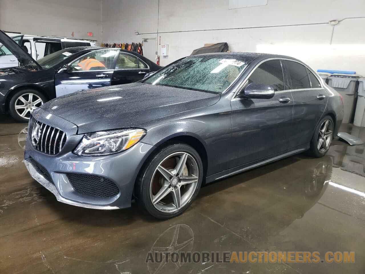 55SWF4KBXFU041663 MERCEDES-BENZ C-CLASS 2015