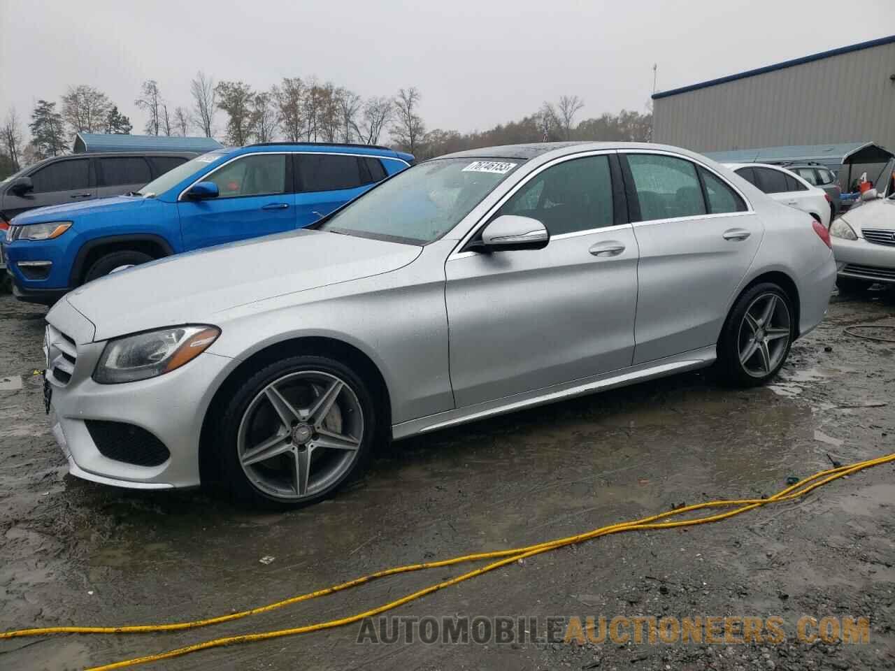 55SWF4KBXFU048256 MERCEDES-BENZ C-CLASS 2015