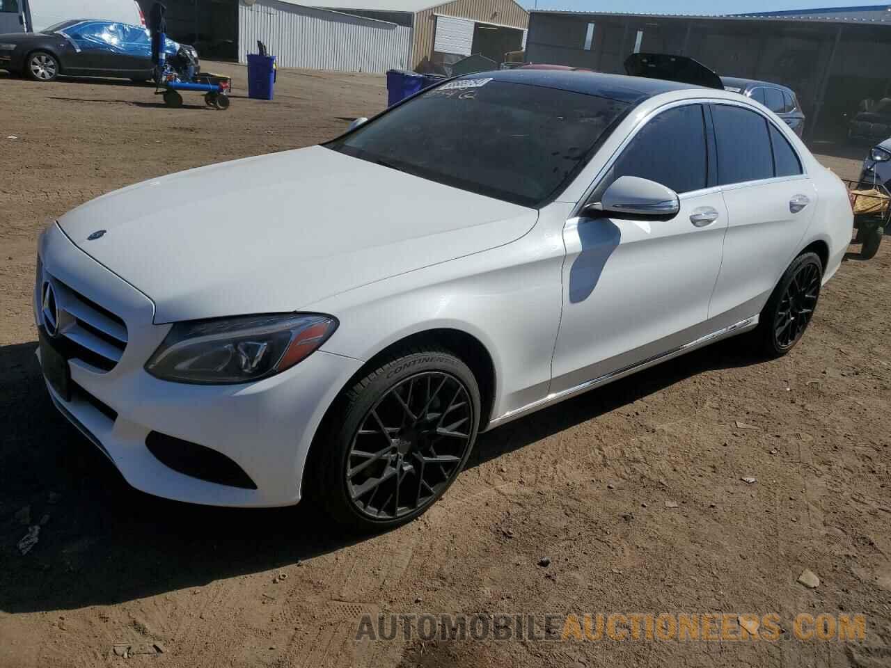 55SWF4KBXFU049133 MERCEDES-BENZ C-CLASS 2015