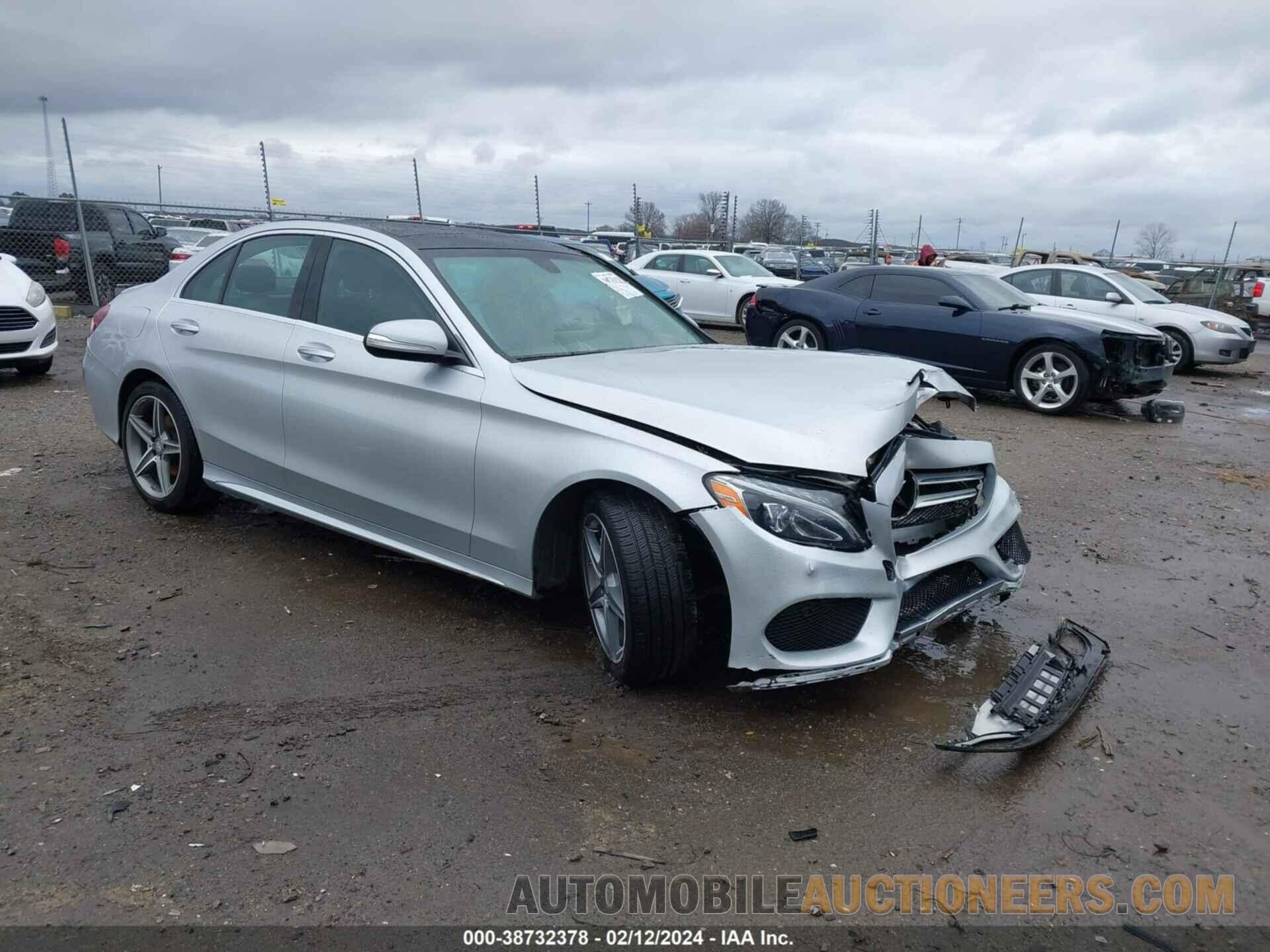 55SWF4KBXFU051433 MERCEDES-BENZ C 300 2015