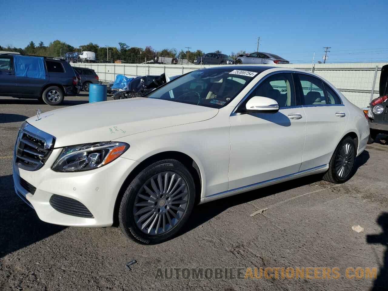 55SWF4KBXFU055563 MERCEDES-BENZ C-CLASS 2015