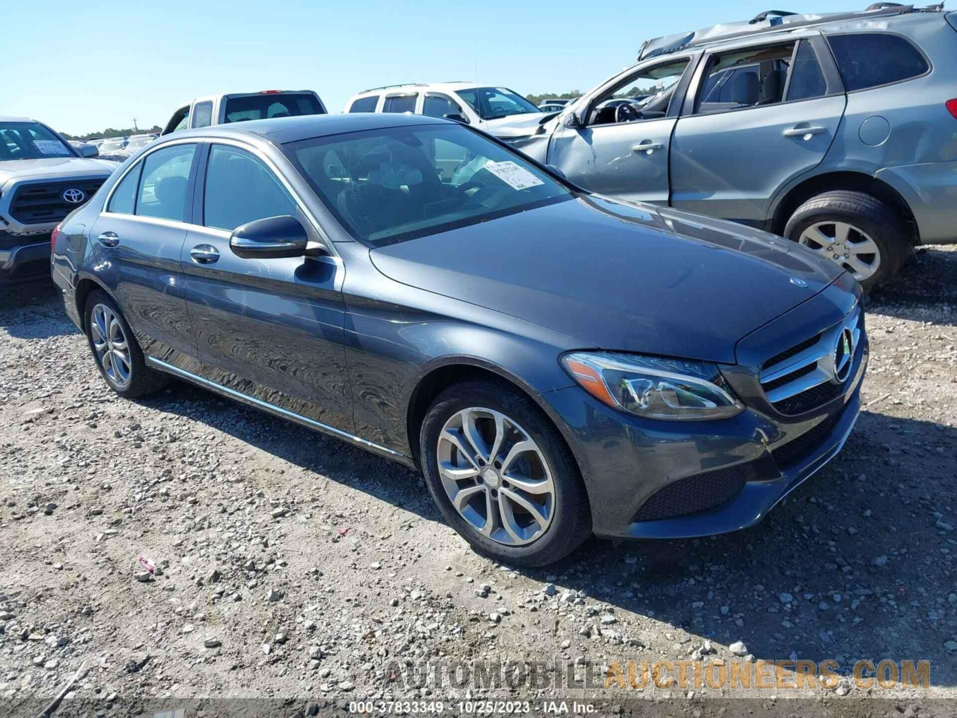 55SWF4KBXFU056857 MERCEDES-BENZ C-CLASS 2015