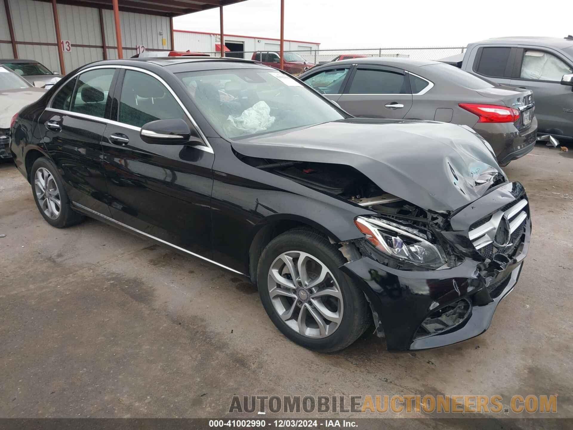 55SWF4KBXFU057412 MERCEDES-BENZ C 300 2015