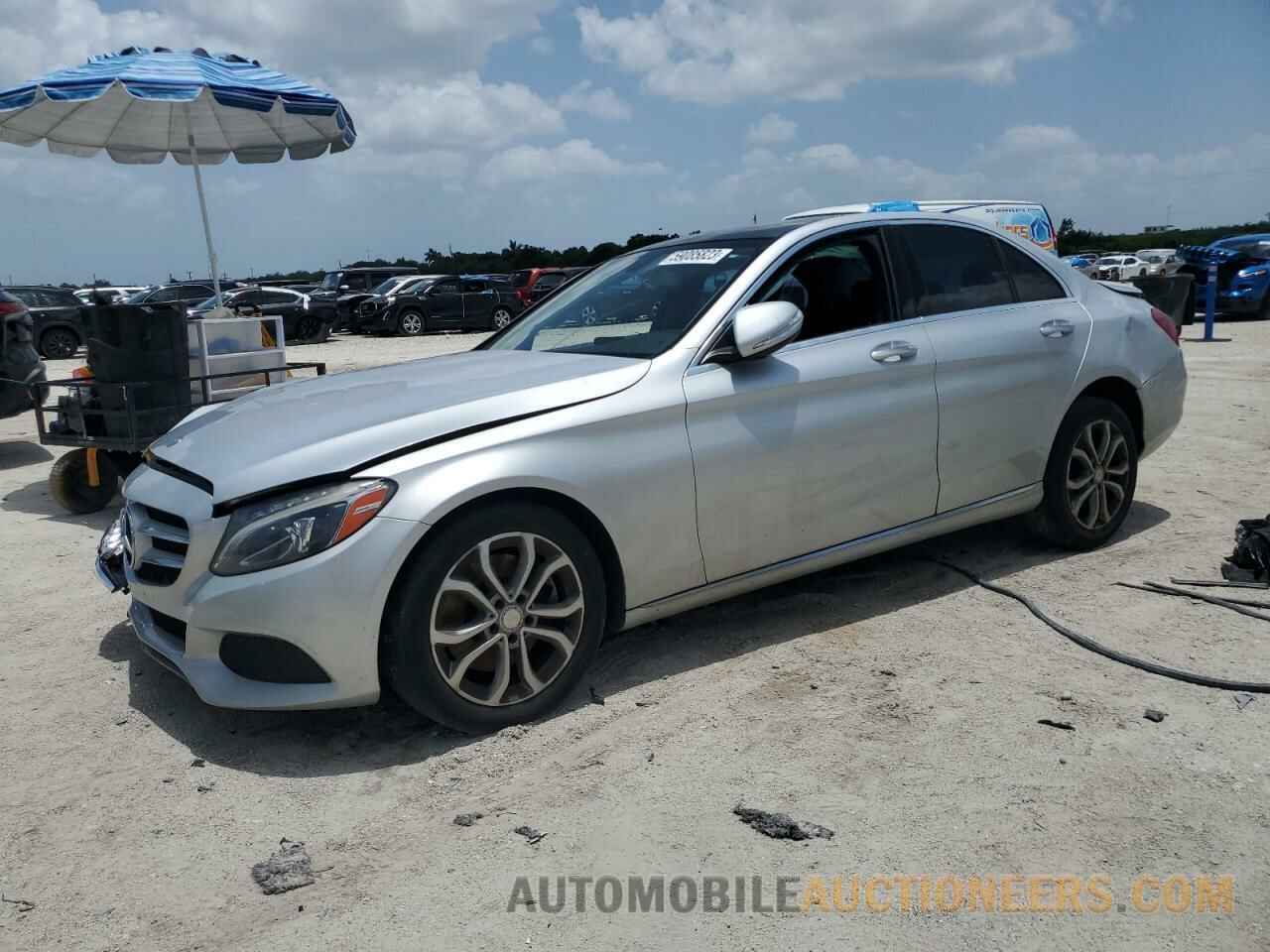 55SWF4KBXFU058219 MERCEDES-BENZ C-CLASS 2015