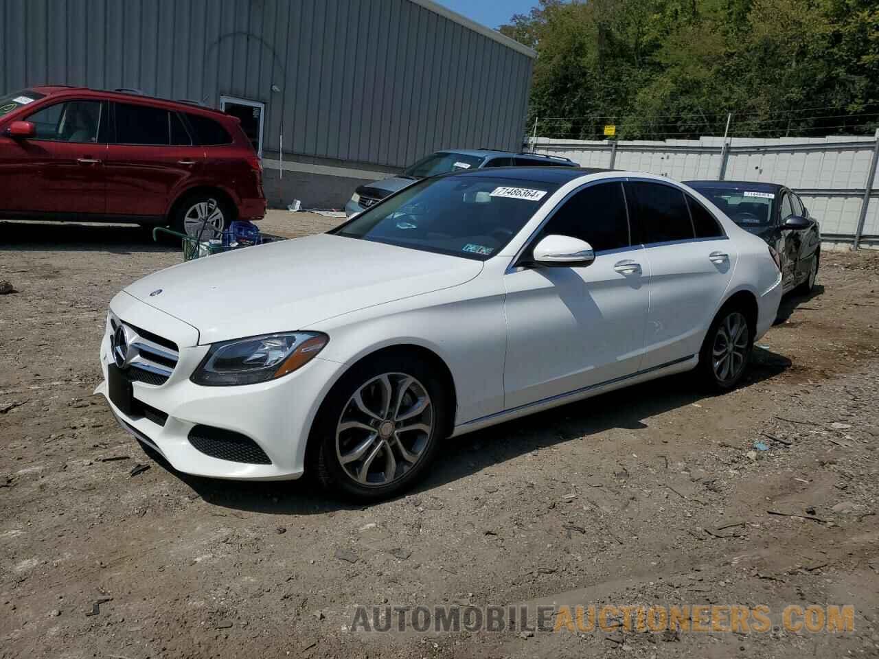 55SWF4KBXFU059547 MERCEDES-BENZ C-CLASS 2015