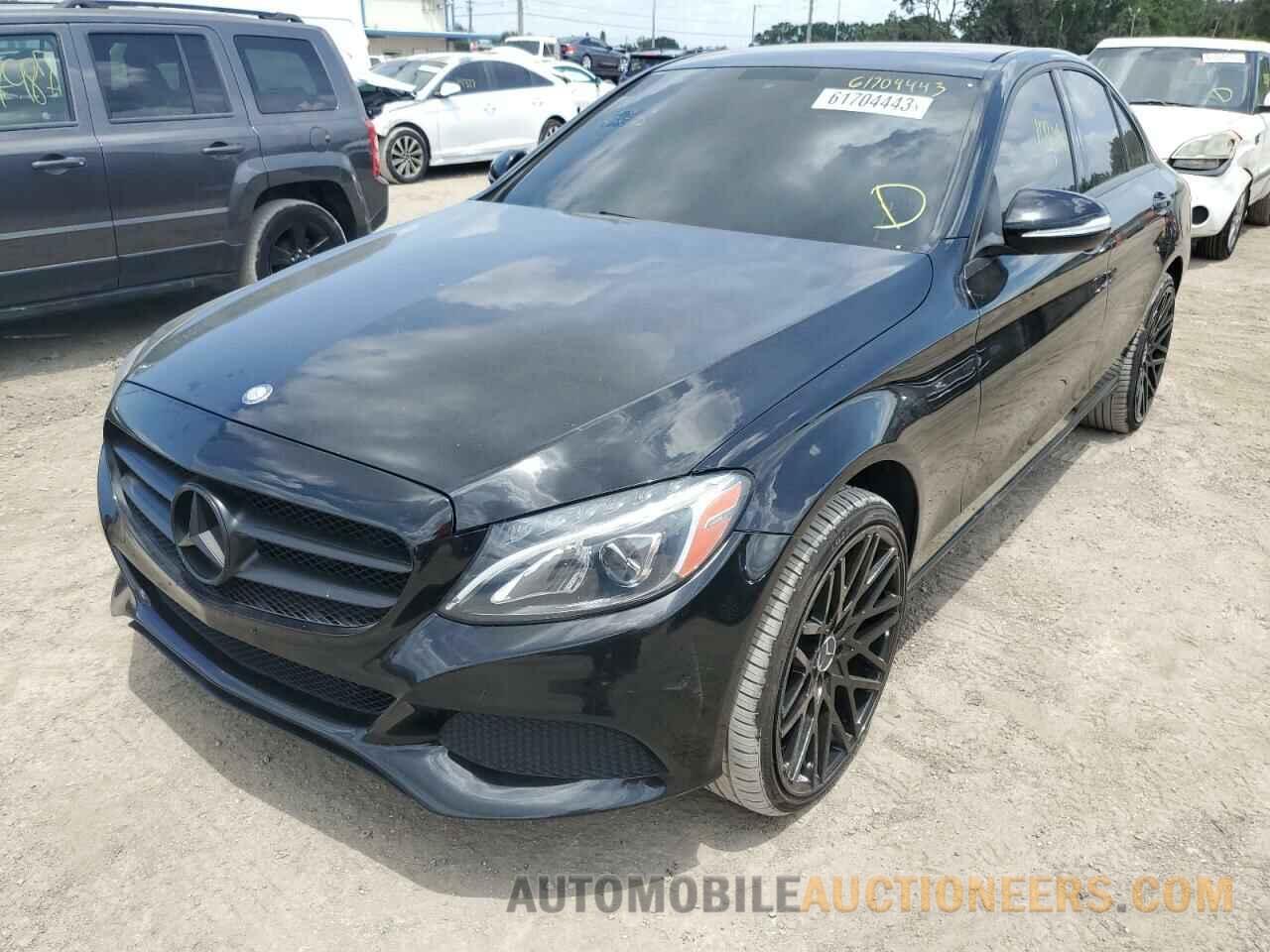 55SWF4KBXFU060701 MERCEDES-BENZ C-CLASS 2015