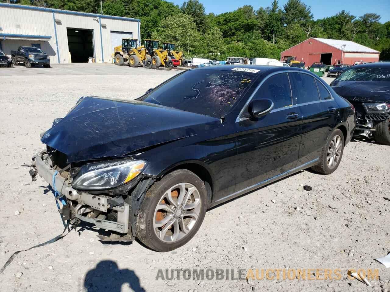 55SWF4KBXFU062755 MERCEDES-BENZ C-CLASS 2015