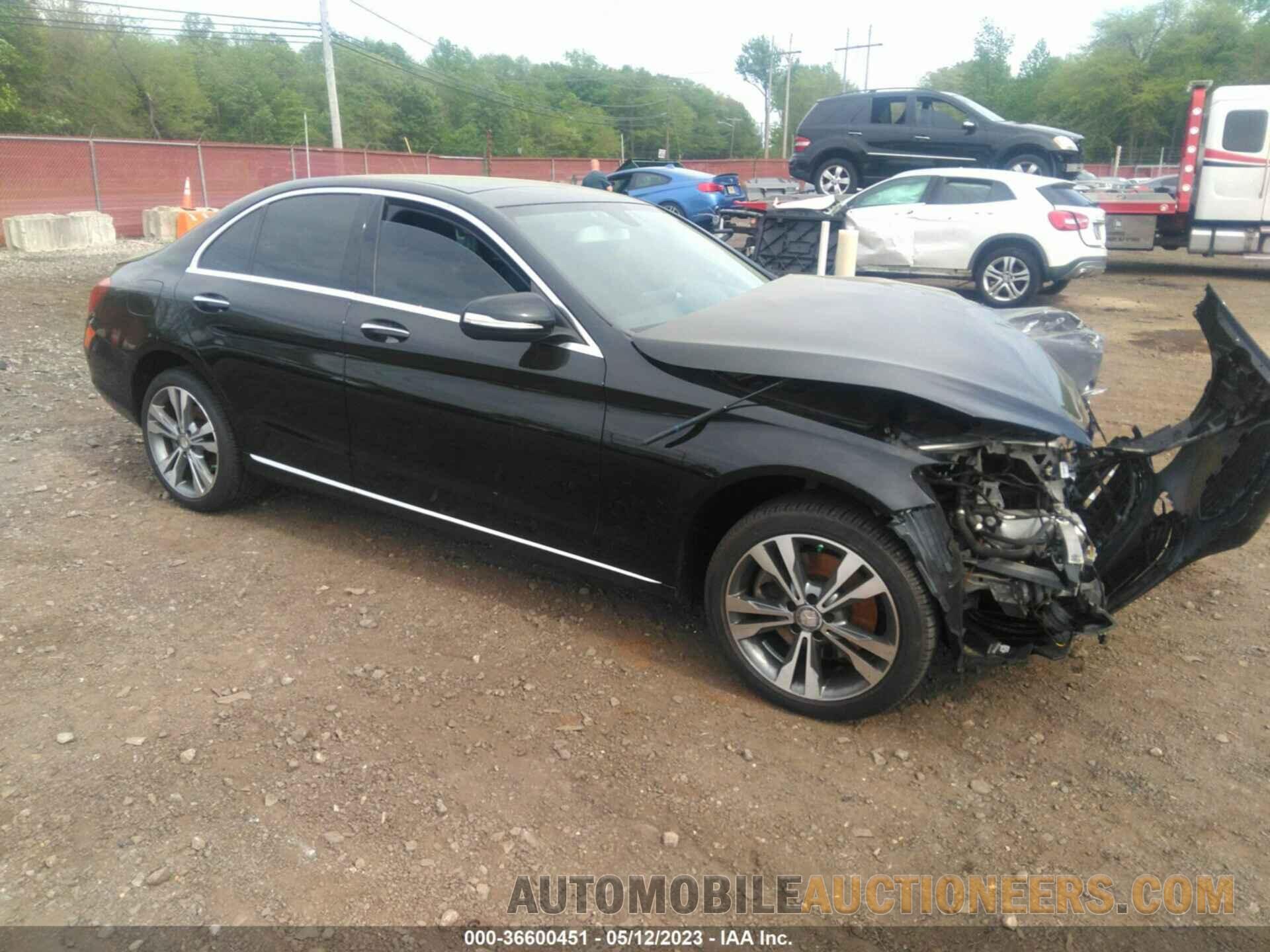 55SWF4KBXFU063579 MERCEDES-BENZ C-CLASS 2015