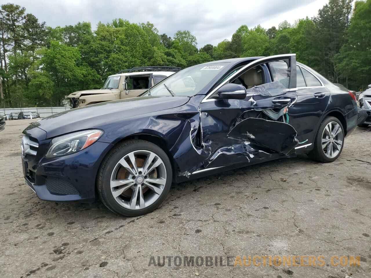 55SWF4KBXFU065039 MERCEDES-BENZ C-CLASS 2015