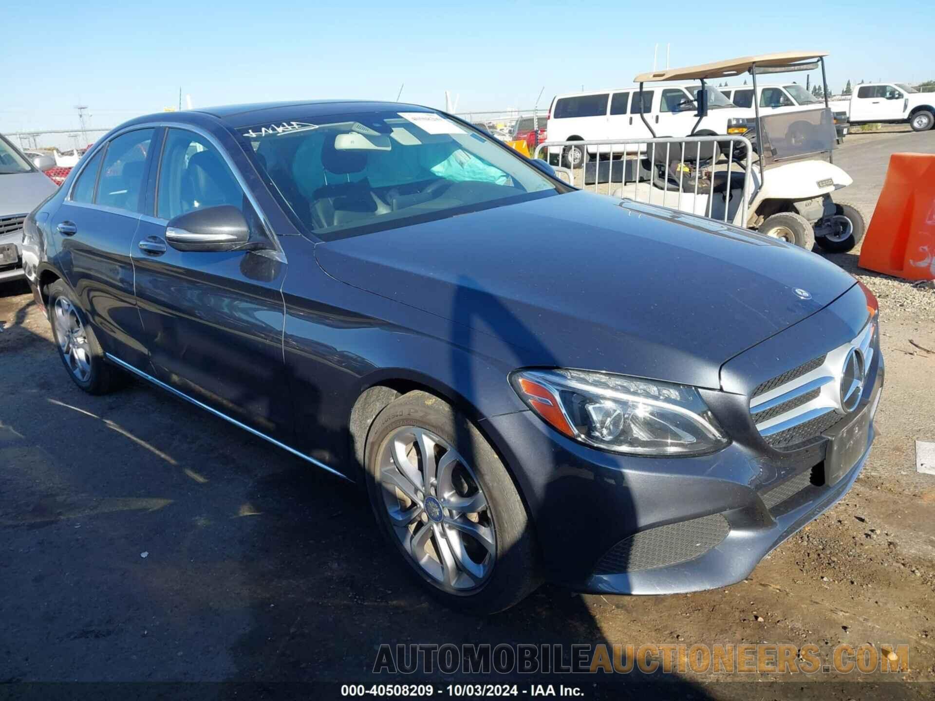 55SWF4KBXFU066417 MERCEDES-BENZ C 2015