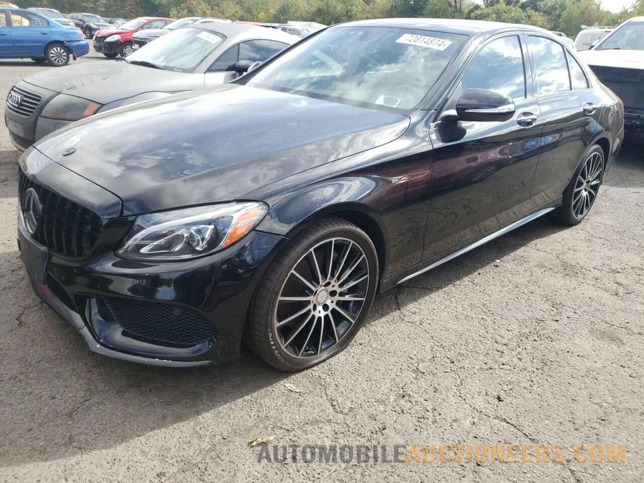 55SWF4KBXFU067907 MERCEDES-BENZ C-CLASS 2015