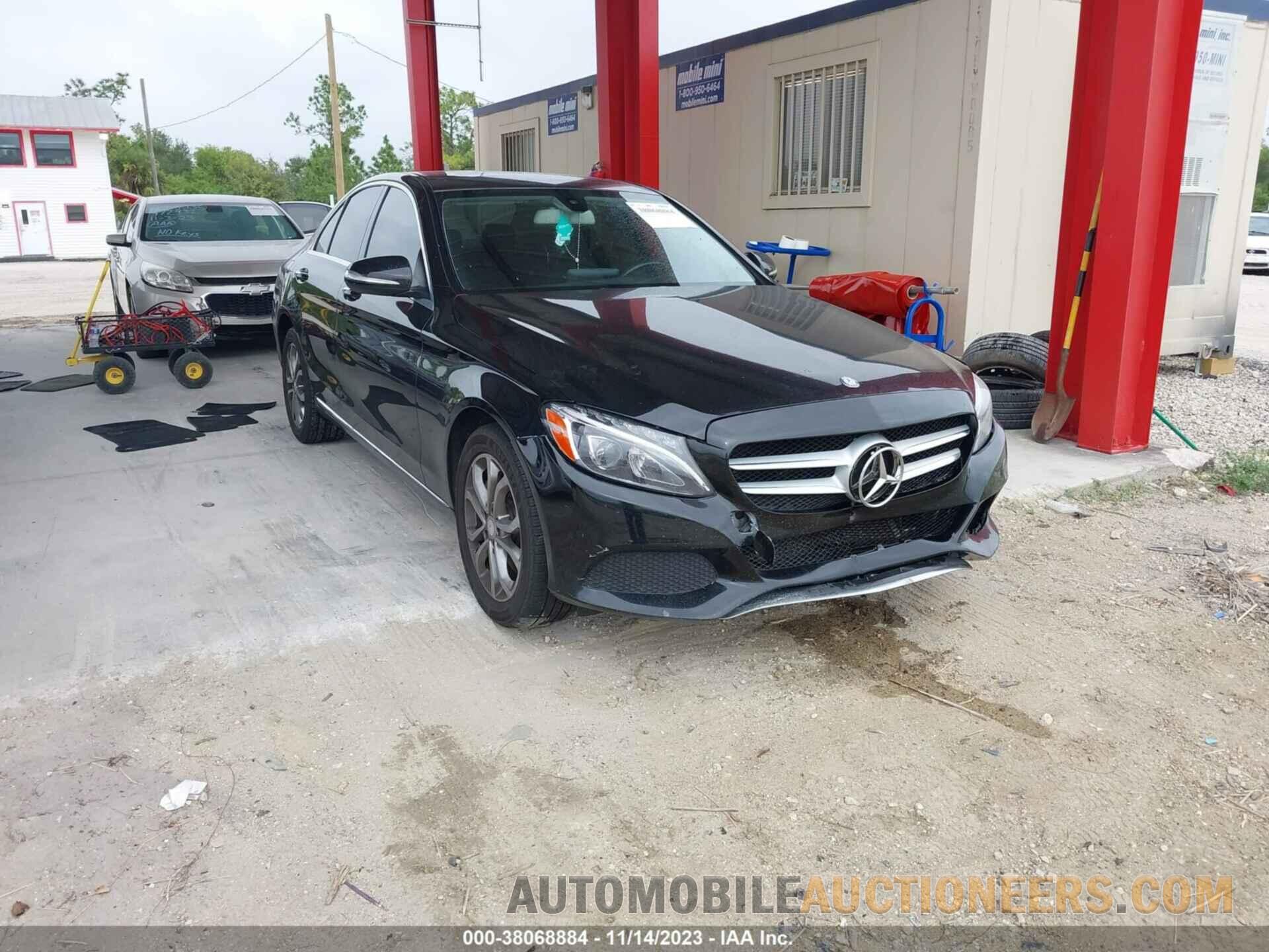 55SWF4KBXFU072623 MERCEDES-BENZ C 300 2015