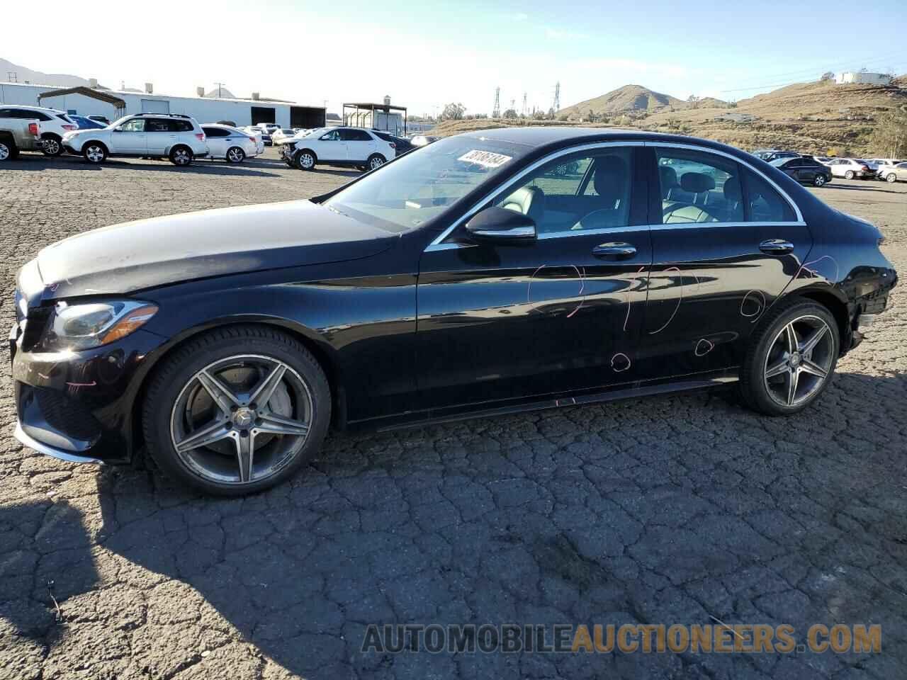 55SWF4KBXFU074646 MERCEDES-BENZ C-CLASS 2015