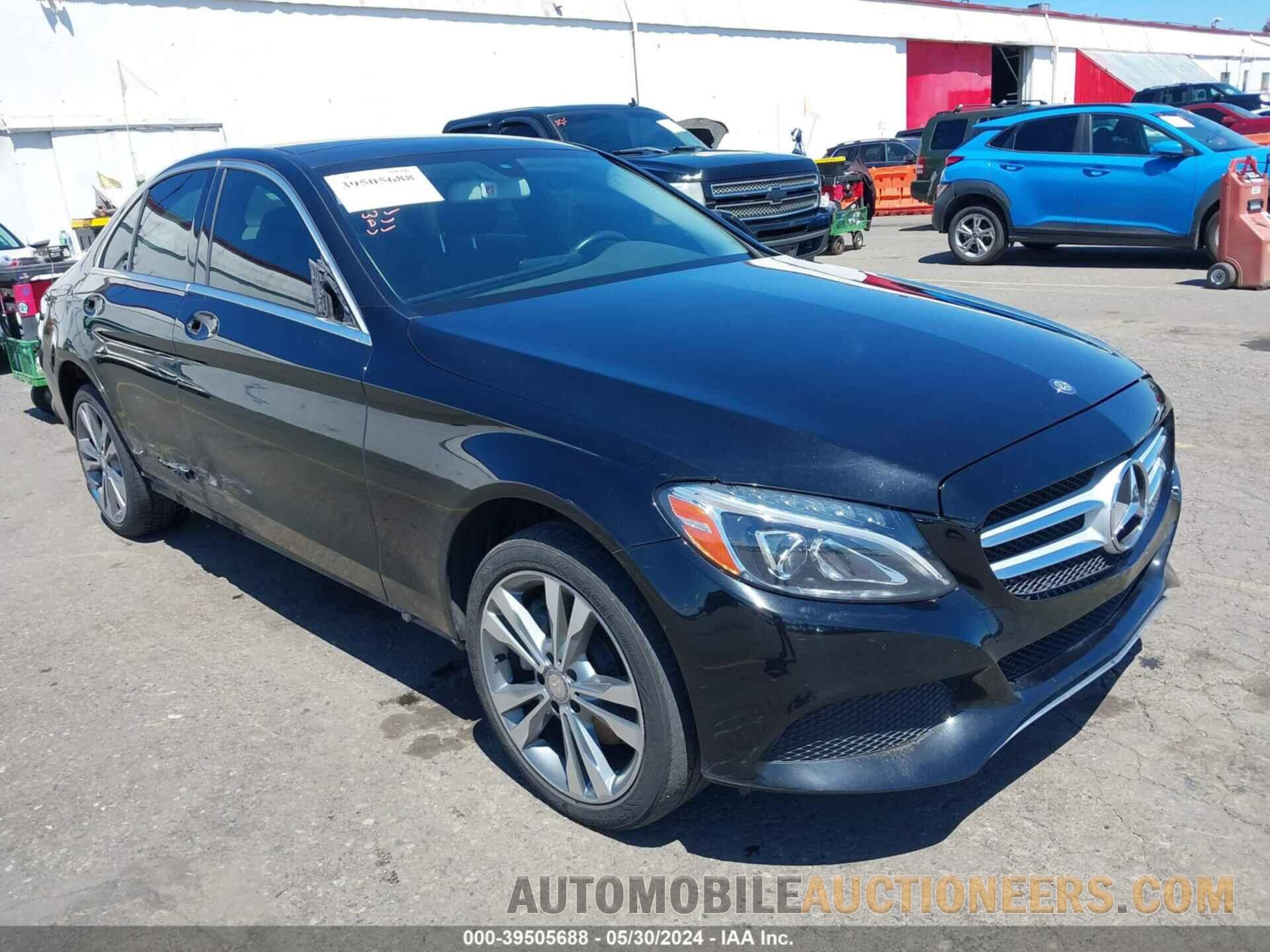 55SWF4KBXFU075988 MERCEDES-BENZ C 300 2015