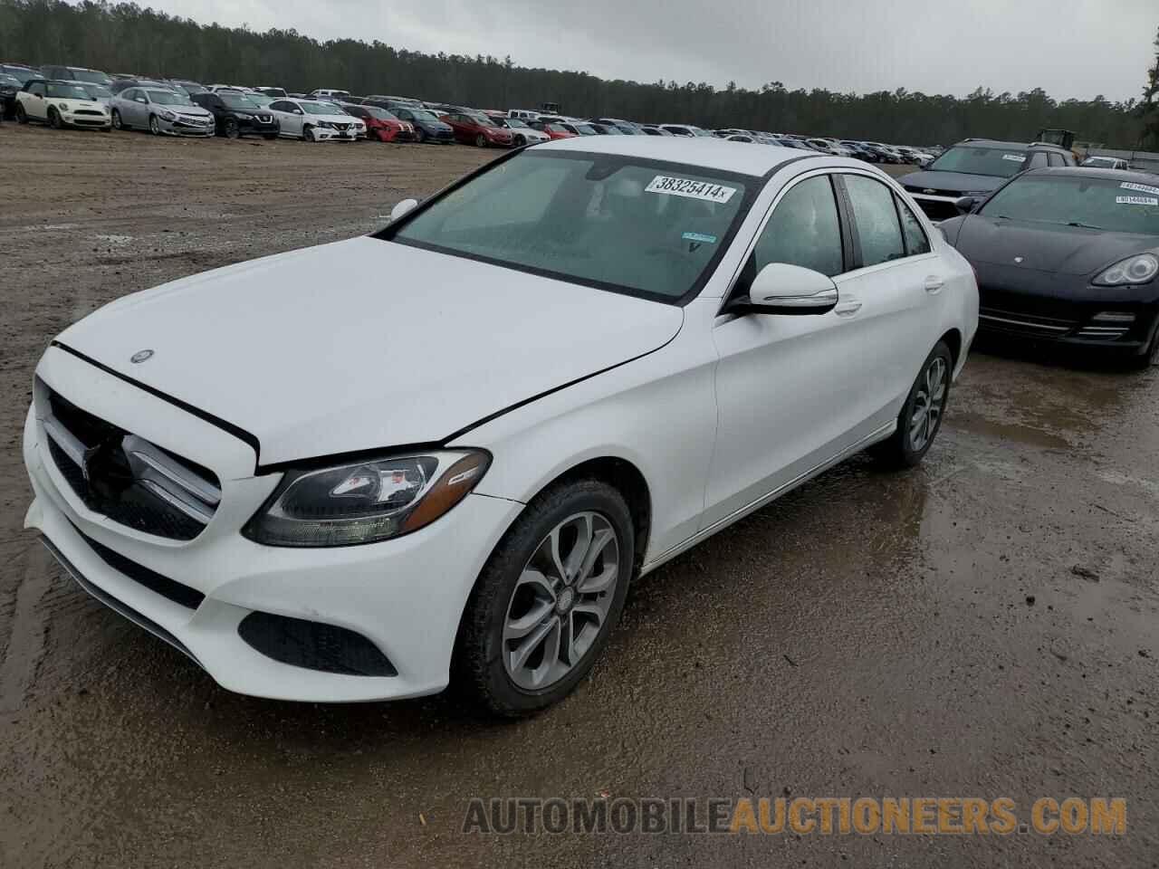 55SWF4KBXFU080379 MERCEDES-BENZ C-CLASS 2015