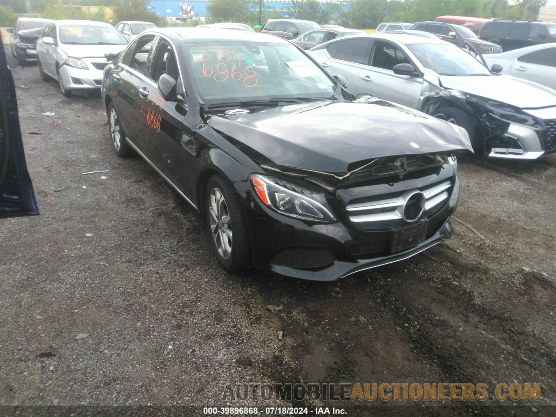 55SWF4KBXFU084299 MERCEDES-BENZ C 2015